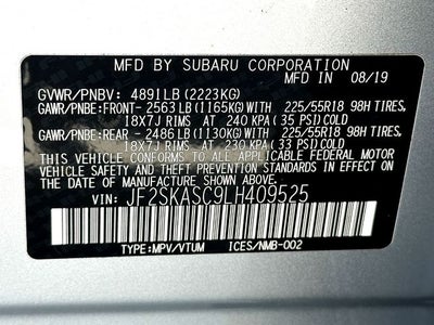 2020 Subaru Forester Limited