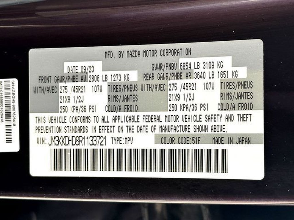 2024 Mazda Mazda CX-90 3.3 Turbo Premium