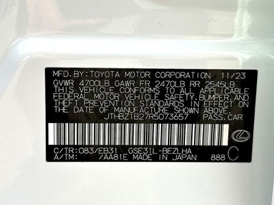 2024 Lexus IS 350 F SPORT Design