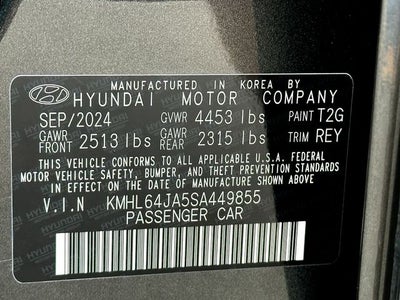2025 Hyundai Sonata SEL