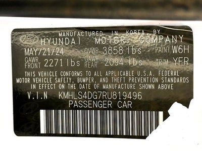 2024 Hyundai Elantra SEL