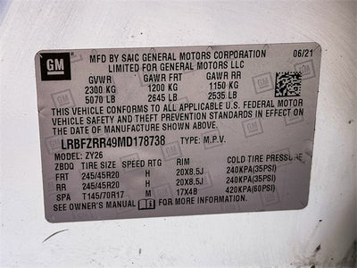 2021 Buick Envision Avenir