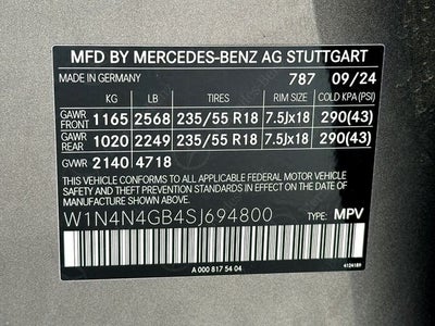 2025 Mercedes-Benz GLA GLA 250