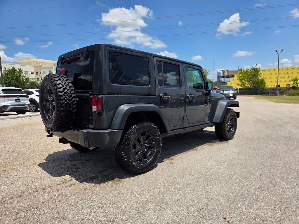 2017 Jeep Wrangler Unlimited Willys
