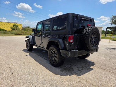 2017 Jeep Wrangler Unlimited Willys