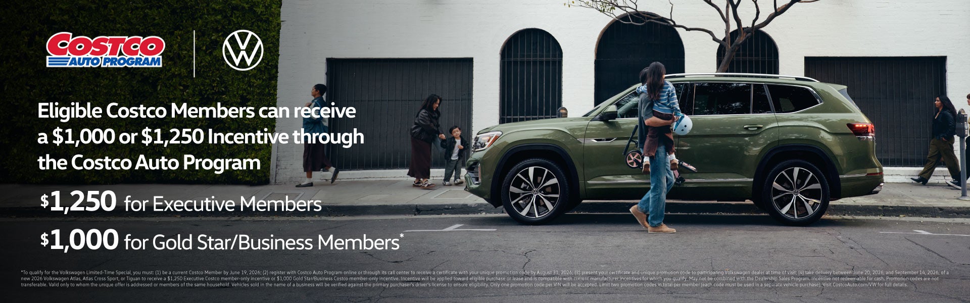 Eligible Costco Members can receive an Incentive